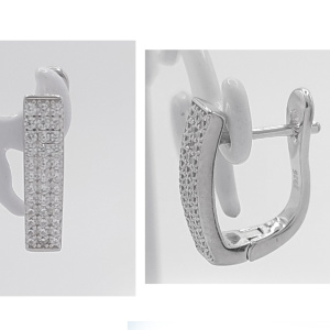 23101001893-фиа Серьги (Ag 925)