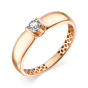 012124-18,5фиа Кольцо (Au 585)