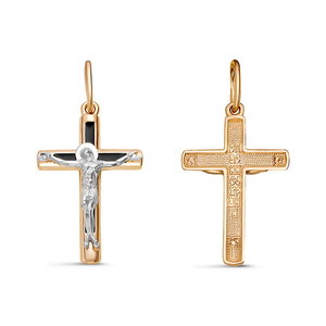 080662 крест Подвеска (Au 585)