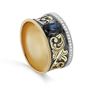 84-11-21679-1189-17,5 Кольцо (Au 585)