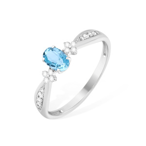 1021013451-18 Кольцо (Ag 925)