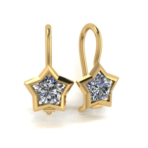 2180321010 Серьги (Au 585)