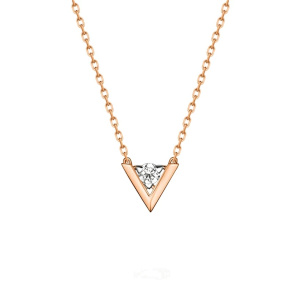 020068-1102 Колье (Au 585)