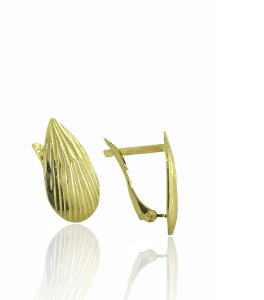 С5610-б вст Серьги (Au 585)