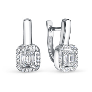 БР122598б-82 Серьги (Au 585)