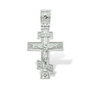 13000112766-крест Подвеска (Ag 925)