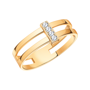 10564-17,5фиа1,92 Кольцо (Au 585)