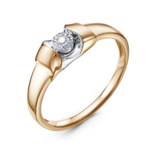 19-5-3910-103ИНВ-1К-БР17 Кольцо (Au 585)