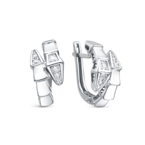 б120324-фиа Серьги (Au 585)