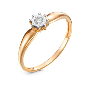 13-5-2938-103И2-1К-БР17 Кольцо (Au 585)