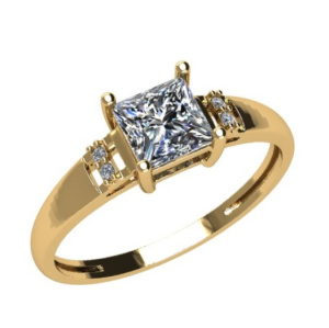 1180821010-17.5 Кольцо (Au 585)