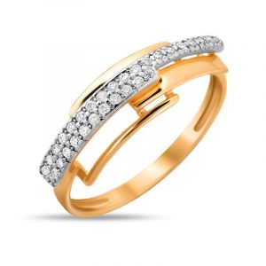 К-01-114763 р16 Кольцо (Au 585)