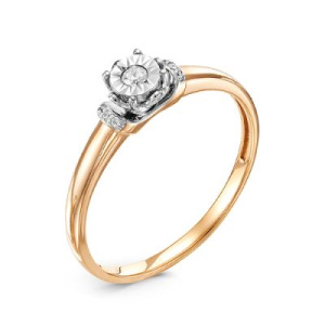 16-5-3253-103И1-1К-БР17.5 Кольцо (Au 585)