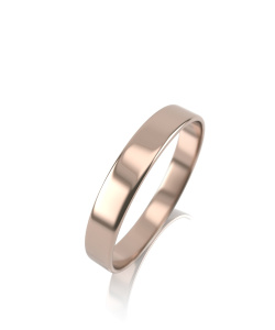 обр евр гл3мм-КЕ17003-20 Кольцо (Au 585)