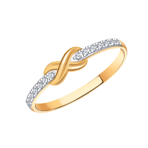 10939-15,5фиа1,04 Кольцо (Au 585)