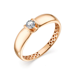 012124-16фиа Кольцо (Au 585)