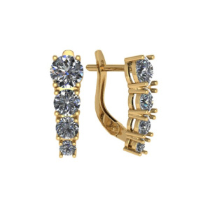 2139941010 Серьги (Au 585)