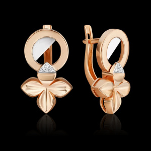 16-02-4982-00-10-24 Серьги (Au 585)