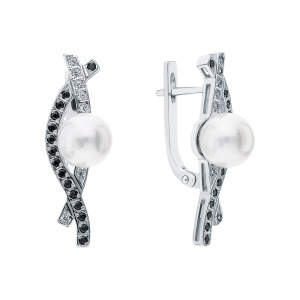 2482ж-925 Серьги (Ag 925)