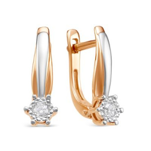 15-5-2101-103И2-2К-БР Серьги (Au 585)