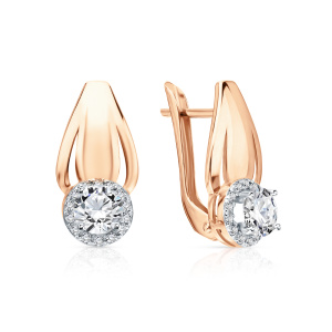 022177-с2,55фиа Серьги (Au 585)