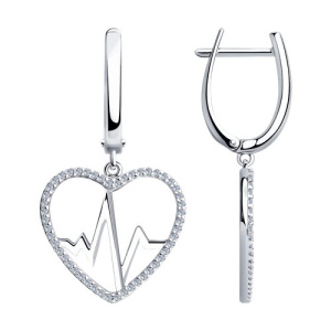 94023918  s Серьги (Ag 925)