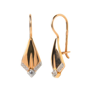 20045-Ф 2,03 Серьги (Au 585)