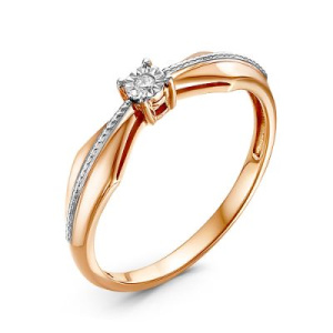 14-5-2134-103И1-1К-БР17 Кольцо (Au 585)