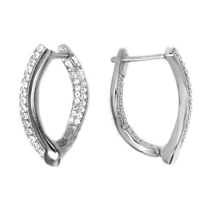 23101001859-фиа Серьги (Ag 925)