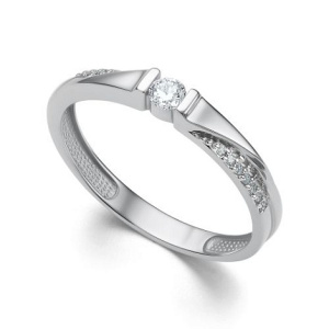 26бел-15884-200-16.5БР Кольцо (Au 585)