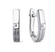 02-3884-000Б-00-бр Серьги (Ag 925)