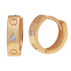 803-02390-10-00-20-00 Серьги (Au 585)