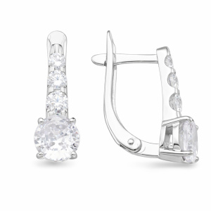 12100111706-501 Серьги (Ag 925)