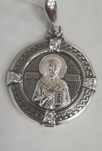 с вст. Св. Ник Чуд 6116к Подвеска (Ag 925)