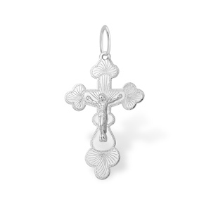 1300512038-крест1,24 Подвеска (Ag 925)