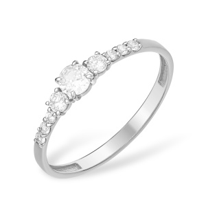 10100110554-501-15.5 Кольцо (Ag 925)