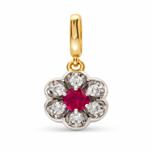 1,29-15-3284-103-6бр-А Подвеска (Au 585)