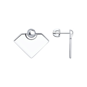 94024074 Серьги (Ag 925)