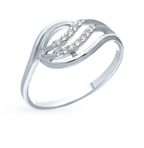 1010010063 Кольцо (Ag 925)