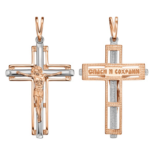 КрестЛСборнБольшой з585 Подвеска (Au 585)