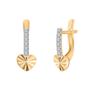 Серьги из золота