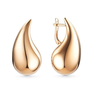 С5473л-б вст Серьги (Au 585)