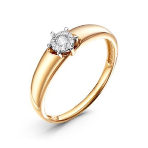 18-5-3655-103ИНВ-1К-БР17 Кольцо (Au 585)