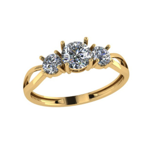 1181701010 Кольцо (Au 585)