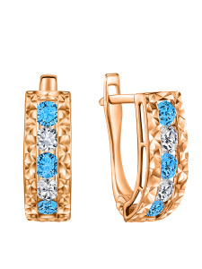 СргЛ58 Серьги (Au 585)